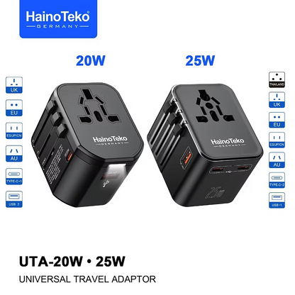 Haino Teko Travel Adaptor UTA-25W