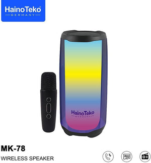 Hainoteko MK-78 Wireless Speaker With Wireless Mic