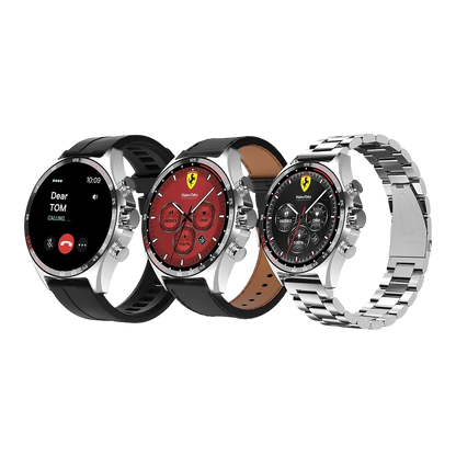 Haino Teko Germany RW47 Smart Watch With 3 Pair Straps