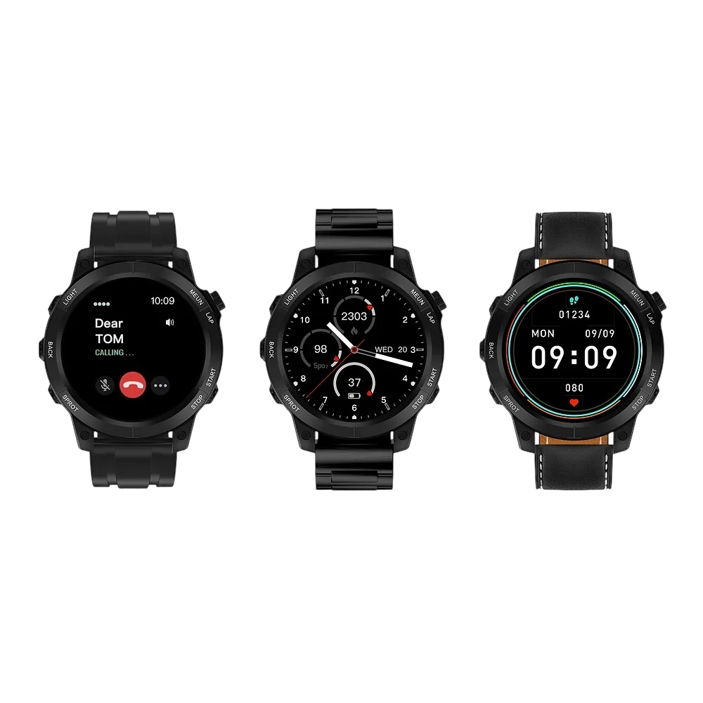 Haino Teko Germany RW46 Smart Watch With Built inTorch