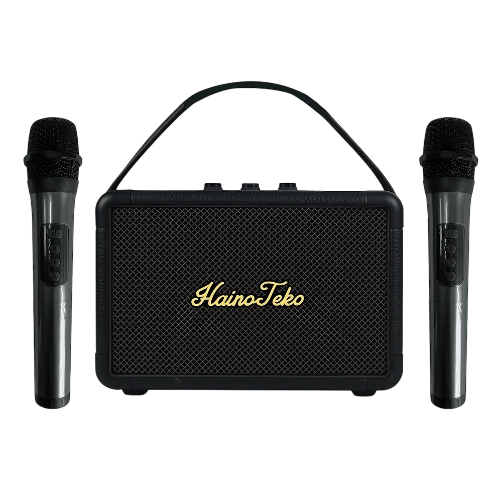 HainoTeko MK-135 Wireless Speaker With 2 Wireless Mic