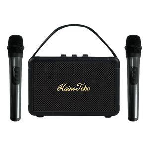 HainoTeko MK-135 Wireless Speaker With 2 Wireless Mic