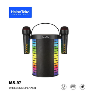 Hainoteko MS97 Wireless Speaker With Wireless Mic