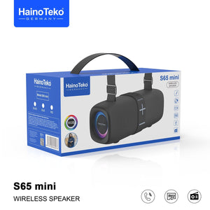 Hainoteko outdoor portable S65 wireless speaker