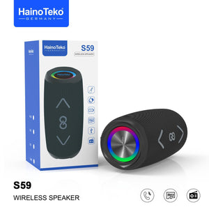 HainoTeko S59 Portable Wireless Bluetooth Speaker